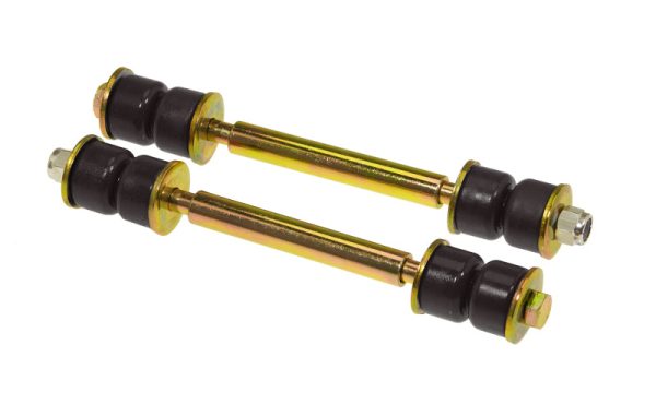 Prothane Universal End Link Set - 5 3 8in Mounting Length - Black Sale