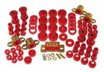 Prothane 76-79 Jeep CJ5 7 Total Kit - Red Fashion