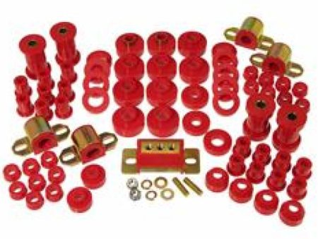 Prothane 76-79 Jeep CJ5 7 Total Kit - Red Fashion