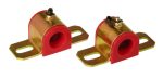 Prothane Universal Greasable Sway Bar Bushings - 1in - Type B Bracket - Red Fashion