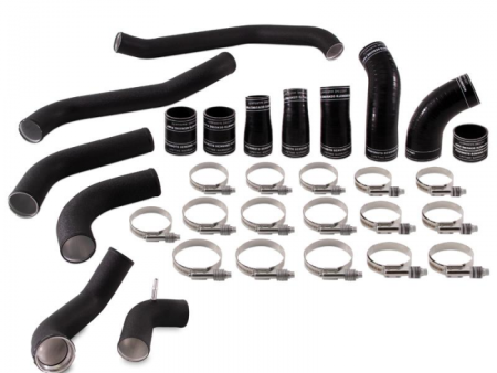 Ford F-150 3.5L EcoBoost Intercooler Pipe Kit, 2017+, Wrinkle Black Online Hot Sale