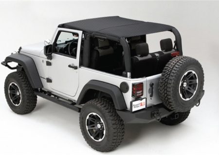 Rugged Ridge Mesh Island Top 10-18 Jeep Wrangler JK For Sale