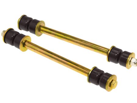 Prothane Universal End Link Set - 7 3 8in Mounting Length - Black For Sale