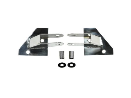 Rugged Ridge 87-95 Jeep Wrangler YJ Stainless Steel Mirror Relocation Brackets on Sale