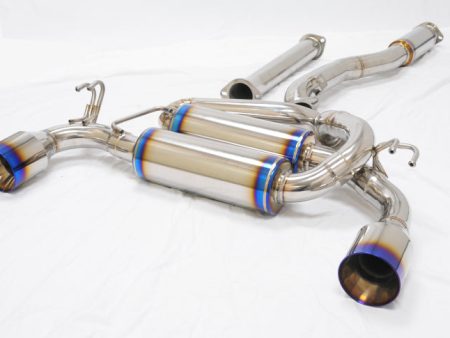 MXP 08-15 Mitsubishi Evolution 10 w 2 Section Pipes T304 SP Exhaust System w Dual Exit Supply