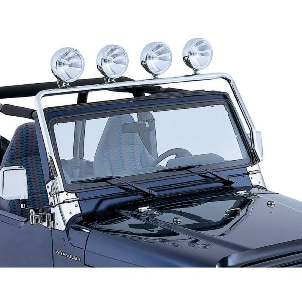 Rugged Ridge 97-06 Jeep Wrangler TJ Stainless Steel Full Frame Light Bar Discount