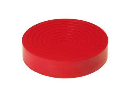 Prothane Universal Jack Pad 9in Diameter Model - Red Fashion