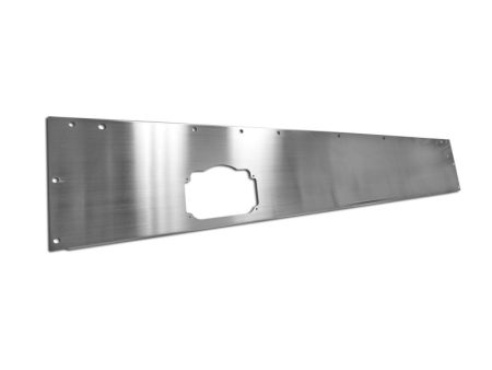 Rugged Ridge 76-86 Jeep CJ Stainless Steel Dash Panel w o Gauge Cut-Outs Discount