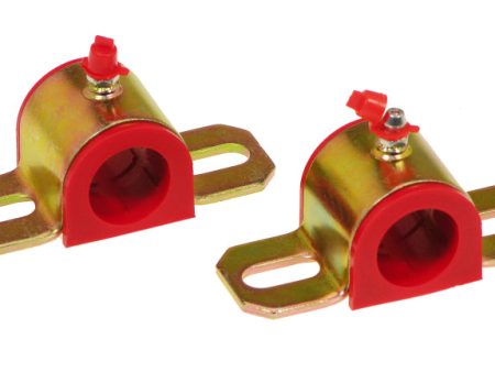 Prothane Universal Greasable Sway Bar Bushings - 15 16in - Type A Bracket - Red Discount