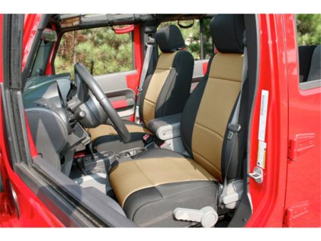 Rugged Ridge Neoprene Front Seat Covers 11-18 Jeep Wrangler JK For Sale