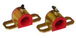 Prothane Universal Greasable Sway Bar Bushings - 25MM - Type A Bracket - Red Supply