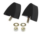 Prothane 64-73 Ford Mustang Front Bump Stops - Black Online Sale