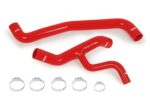 Ford F-150 5.4L V8 w o Oil Cooler Silicone Radiator Hose Kit, 1997-2004, Red Supply