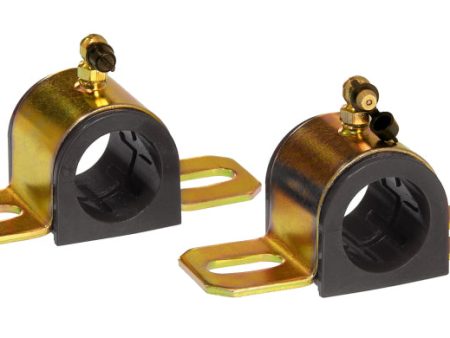 Prothane Universal 90 Deg Greasable Sway Bar Bushings - 31MM - Type B Bracket - Black Online now