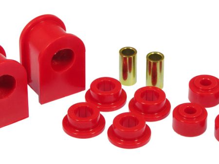 Prothane 75-98 Ford Truck S B & E L Bush - 1in (for 2.5in Frames   Stud to Eye End Links) - Red For Discount