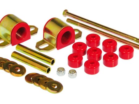 Prothane 87-96 Dodge Dakota 2wd Front 28mm Sway Bar & End Link Bushings - Red Fashion