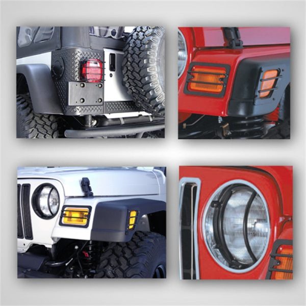 Rugged Ridge Euro Guard Light Kit 97-06 Jeep Wrangler TJ Sale