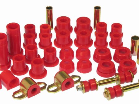 Prothane 84-88 Toyota Truck 2wd Total Kit - Red Fashion