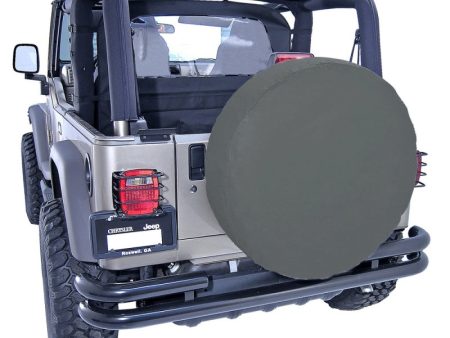 Rugged Ridge 27 -29 Inch Tire Cover Black Diamond Cheap