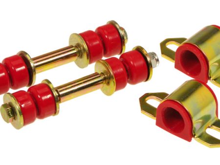 Prothane 89-95 Toyota Truck 2wd Front Sway Bar Bushings - 23mm - Red Supply