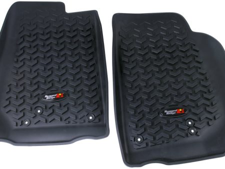 Rugged Ridge Floor Liner Front Black 2007-2018 Jeep Wrangler Unlimited JK 4 Dr For Discount