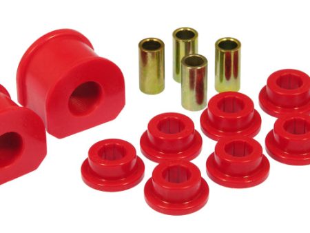 Prothane 70-98 Ford Truck S B & E L Bush - 1in (for 2in Frames   Eye to Eye End Links) - Red on Sale