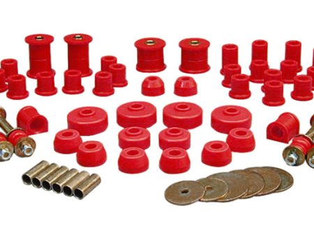 Prothane 79-85 Toyota Truck 4wd Total Kit - Red Hot on Sale