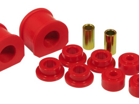 Prothane 70-98 Ford Truck S B & E L Bush - 1 1 8in (for 2in Frames   Stud to Eye End Links) - Red on Sale