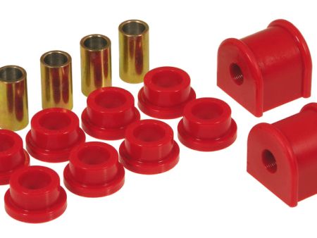 Prothane 97-03 Jeep TJ Rear Sway Bar Bushings - 9 16in - Red For Sale