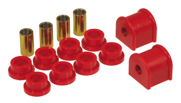 Prothane 97-03 Jeep TJ Rear Sway Bar Bushings - 9 16in - Red For Sale