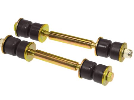 Prothane Universal End Link Set - 4 5 8in Mounting Length - Black For Discount