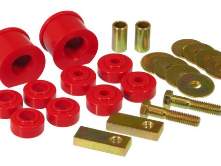 Prothane 76-89 Chrysler Front Sway Bar Bushings - 15 16in - Red Discount