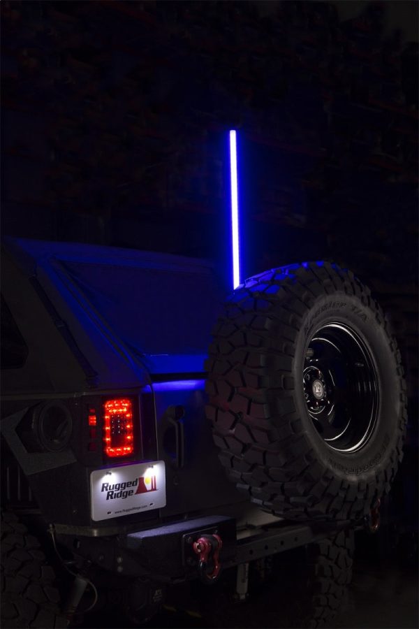 Rugged Ridge 39in RGB Lighted Whip Online Sale