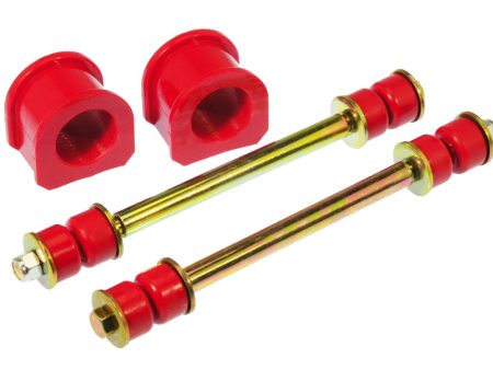 Prothane 95-99 Ford Explorer Front Sway Bar Bushings - 1.430in - Red on Sale