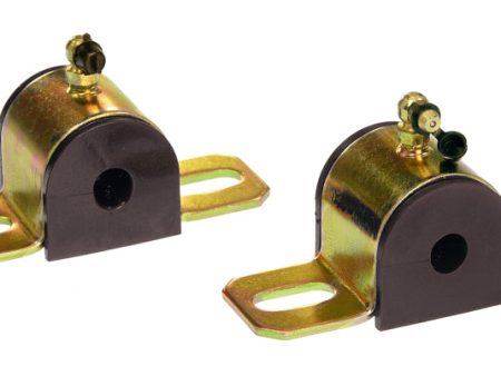 Prothane Universal 90 Deg Greasable Sway Bar Bushings - 1 2in - Type B Bracket - Black Hot on Sale