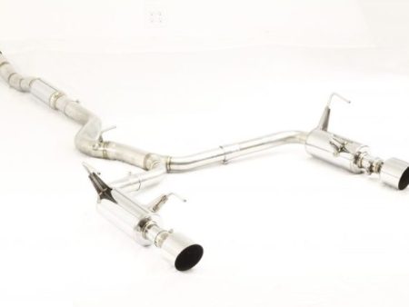 MXP 2014+ Subaru WRX Sedan (VA) Comp RS SUS401 Exhaust System w Single Tip Fashion