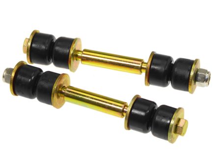 Prothane Universal End Link Set - 3 1 4in Mounting Length - Black Supply