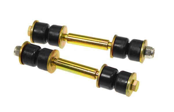 Prothane Universal End Link Set - 3 1 4in Mounting Length - Black Supply