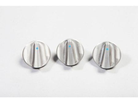 Rugged Ridge Alum Climate Control Knob Set Blue 07-10 Jeep Wrangler JK Online Sale