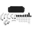 Ford F-150 3.5L EcoBoost Intercooler Kit, 2015-2016, Black Intercooler and Polished Pipes Fashion