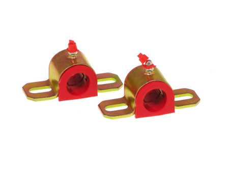 Prothane Universal Greasable Sway Bar Bushings - 23MM - Type A Bracket - Red For Discount