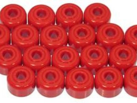 Prothane Universal Shock Mount   End Link 5 8 ID SM 1 2 Hour Glass - Red Cheap