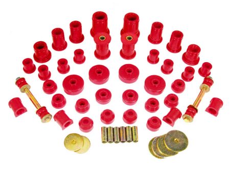 Prothane 86-88 Toyota Truck 4wd Total Kit - Red Online