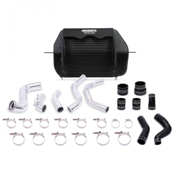 Ford F-150 EcoBoost Performance Intercooler Kit, 2011-2014, Silver Intercooler and Black Pipes Online Sale