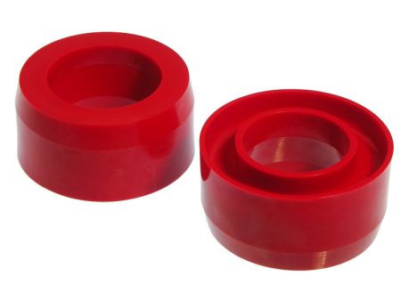 Prothane 94-01 Dodge Ram 2wd Front Coil Spring 2in Lift Spacer - Red For Sale