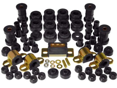 Prothane 80-86 Jeep CJ5 7 Total Kit - Black For Sale