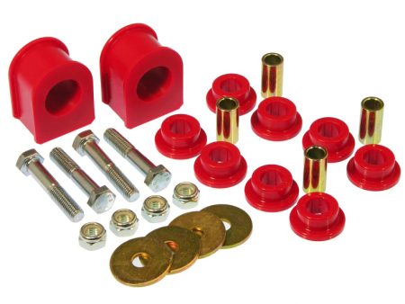 Prothane 99-3 99 Ford F250 SD 4wd Front Sway Bar Bushings - 32mm - Red For Discount