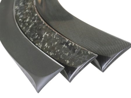 MXP 2012+ Tesla Model S Forged Carbon Trunk Spoiler Cheap