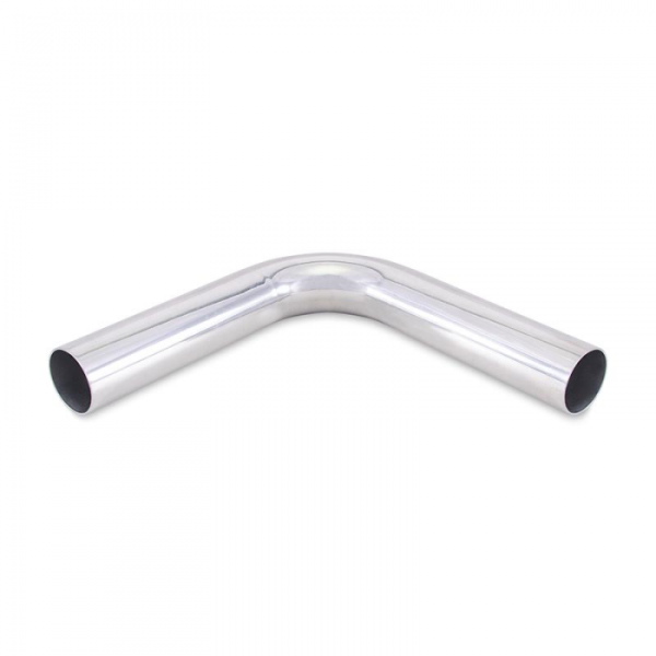 90° Universal Aluminum Intercooler Piping, 2.5  Supply