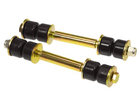 Prothane Universal End Link Set - 4 1 4in Mounting Length - Black Hot on Sale